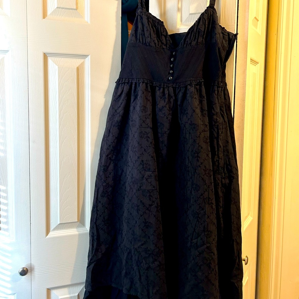 Brand New never worn black long dress! Size Large